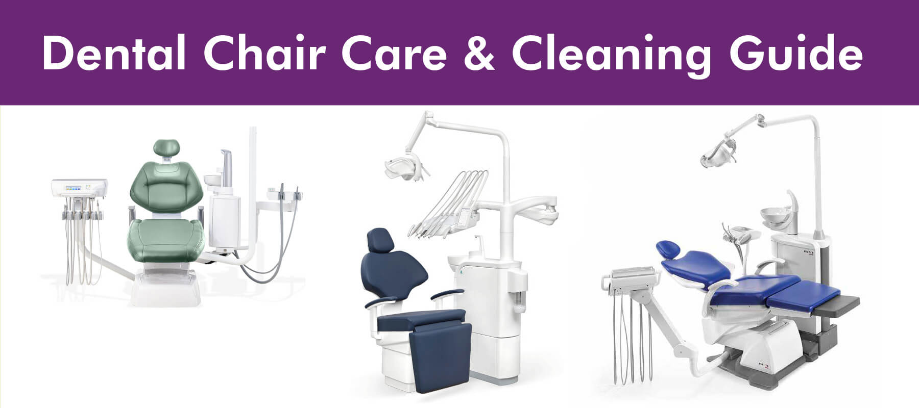 Dental chair cleaning feature